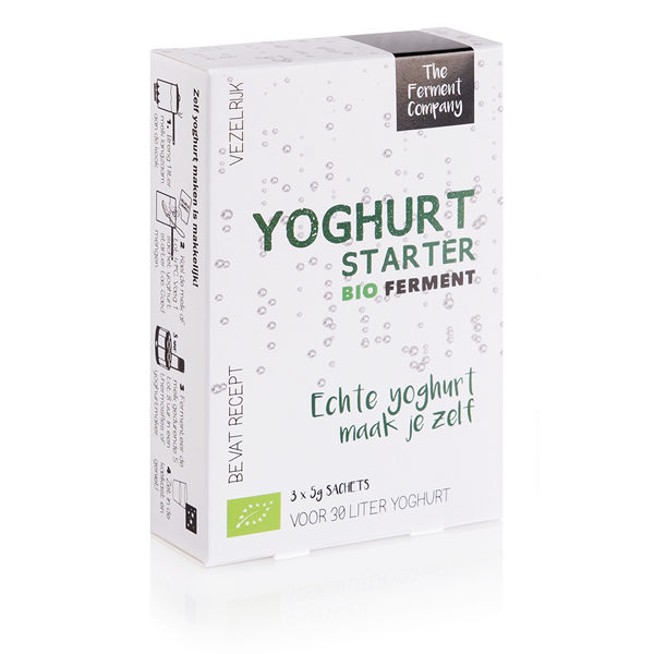 BIO Yoghurt Starter 3x 5g sachets (houdbaar t/m 30.04.2026)